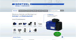 Desktop Screenshot of bretzel-gmbh.de