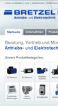 Mobile Screenshot of bretzel-gmbh.de